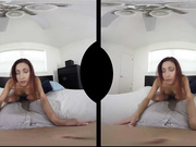 Jade licking and sucking your cock in VR Porn